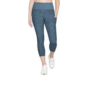 NWoT Kirkland Signature Womens Lightweight Brushed Legging Blue Size S $50 EE109